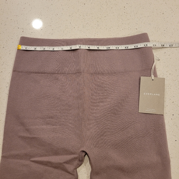 Everlane The Seamless Legging Ribbed Light Purple Size XL/XXL - Picture 7 of 9